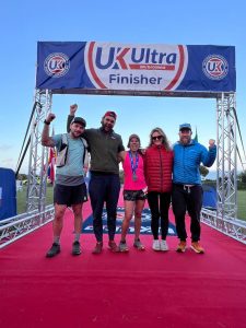 Ultra Marathon Finish line 